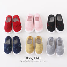 Load image into Gallery viewer, baby shoes for summer Boys and girls hollow flying woven shoes
