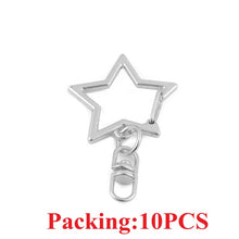 Load image into Gallery viewer, 5-20pcs/lot Key Chain Key Ring keychain Bronze Rhodium Gold 28mm Long Round Split Keyrings Keychain Jewelry Making Wholesale DIY
