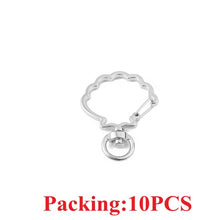 Load image into Gallery viewer, 5-20pcs/lot Key Chain Key Ring keychain Bronze Rhodium Gold 28mm Long Round Split Keyrings Keychain Jewelry Making Wholesale DIY

