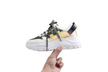 Load image into Gallery viewer, Lace-Up  Women Sneakers  Fila Shoes  Woman Shoes Sneakers PU Women Designer Sneakers Beige Casual Shoes  Zapatos De Mujer
