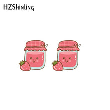 Load image into Gallery viewer, 2019 New Kawaii Animals Acrylic Earring Sweetie Resin Earring Cat Dog Dinosaur Epoxy Shrink Dinks Earrings
