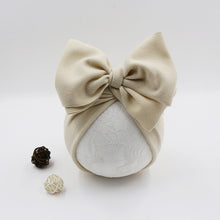 Load image into Gallery viewer, Cotton Baby Hat Newborn Baby Infant Baby Cap Newborn Baby Beanie Top Bow Knot Newborn Photography Props Baby Turban
