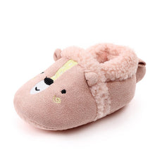 Load image into Gallery viewer, DOGEEK Baby Shoes Adorable Infant Slippers Toddler Baby Boy Girl Knit Crib Shoes Cute Cartoon Anti-slip Prewalker Baby Slippers
