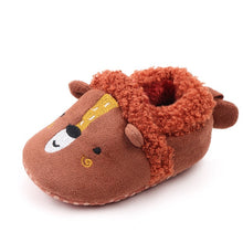 Load image into Gallery viewer, DOGEEK Baby Shoes Adorable Infant Slippers Toddler Baby Boy Girl Knit Crib Shoes Cute Cartoon Anti-slip Prewalker Baby Slippers

