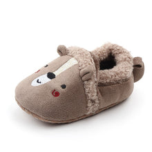 Load image into Gallery viewer, DOGEEK Baby Shoes Adorable Infant Slippers Toddler Baby Boy Girl Knit Crib Shoes Cute Cartoon Anti-slip Prewalker Baby Slippers
