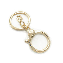 Load image into Gallery viewer, Keychain new fashion stereo key ring creative mobile phone bag car pendant keychain transparent heart-shaped cute love key acces
