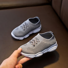 Load image into Gallery viewer, Kids Shoes Antislip Soft Bottom Baby Sneaker Casual Flat Sneakers Shoes Children size Girls Boys Sports Shoes
