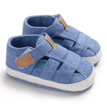 Load image into Gallery viewer, 2018 Canvas Jeans New Baby Moccasins Child Summer Boys 7 Style Fashion Sandals Sneakers Infant Shoes 0-18 Month Baby Sandals
