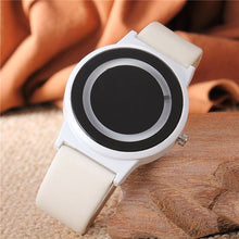 Load image into Gallery viewer, Couples Watch Harajuku Style Clock Candy Color PU Leather Strap Quartz Wrist Watches For Unisex Women Men TT@88
