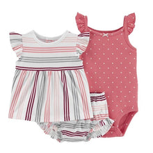 Load image into Gallery viewer, New summer 2020 baby girl clothing princess 3 pieces infant girls clothes sets , 6M -24M outfit baby accessories babies costumes
