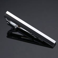 Load image into Gallery viewer, DY New and high quality laser engraving tie clip  fashion style  gold  silvery and black men's business tie pin Free Delivery
