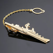 Load image into Gallery viewer, DY New and high quality laser engraving tie clip  fashion style  gold  silvery and black men's business tie pin Free Delivery

