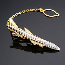 Load image into Gallery viewer, DY New and high quality laser engraving tie clip  fashion style  gold  silvery and black men's business tie pin Free Delivery
