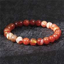 Load image into Gallery viewer, Chakra Beaded Charm Bracelet Men 8mm Natural Stone Tiger Eye Malachite lapis lazuli Healing Beads Bracelet Women Yoga Jewelry

