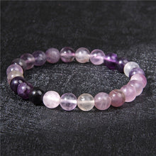 Load image into Gallery viewer, Chakra Beaded Charm Bracelet Men 8mm Natural Stone Tiger Eye Malachite lapis lazuli Healing Beads Bracelet Women Yoga Jewelry
