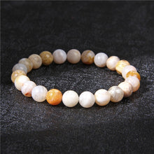 Load image into Gallery viewer, Chakra Beaded Charm Bracelet Men 8mm Natural Stone Tiger Eye Malachite lapis lazuli Healing Beads Bracelet Women Yoga Jewelry
