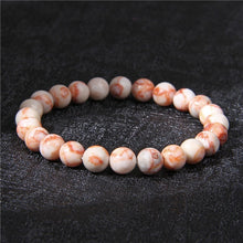 Load image into Gallery viewer, Chakra Beaded Charm Bracelet Men 8mm Natural Stone Tiger Eye Malachite lapis lazuli Healing Beads Bracelet Women Yoga Jewelry
