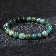 Load image into Gallery viewer, Chakra Beaded Charm Bracelet Men 8mm Natural Stone Tiger Eye Malachite lapis lazuli Healing Beads Bracelet Women Yoga Jewelry
