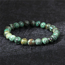Load image into Gallery viewer, Chakra Beaded Charm Bracelet Men 8mm Natural Stone Tiger Eye Malachite lapis lazuli Healing Beads Bracelet Women Yoga Jewelry
