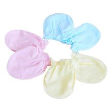 Load image into Gallery viewer, 3 Pair/Set Baby Gloves 0-6 Month Newborn Infant Anti-grab Glove Foot Cover Thin New
