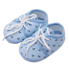 Load image into Gallery viewer, Cotton Baby Girls Shoes Infant First Walkers Toddler Girls Kid Bowknot Soft Anti-Slip Crib Shoes 0-18 Months
