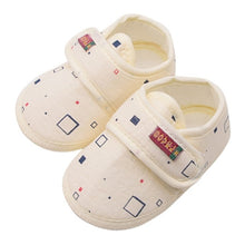 Load image into Gallery viewer, Cotton Baby Girls Shoes Infant First Walkers Toddler Girls Kid Bowknot Soft Anti-Slip Crib Shoes 0-18 Months
