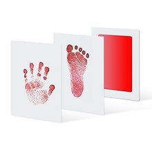 Load image into Gallery viewer, 6Colors Baby Care Non-Toxic Handprint Kit Imprint Footprint Imprint Baby Souvenirs Newborn Baby Cushion Ink Footprint Infant Toy
