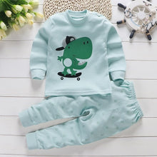 Load image into Gallery viewer, 2019 Autumn New Baby Clothing Set Cartoon Cotton Baby Boys Clothing Girls Suit Set 0-3 Year Baby Clothes
