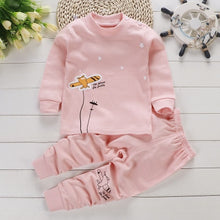 Load image into Gallery viewer, 2019 Autumn New Baby Clothing Set Cartoon Cotton Baby Boys Clothing Girls Suit Set 0-3 Year Baby Clothes
