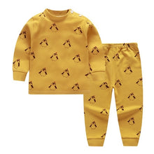 Load image into Gallery viewer, 2019 Autumn New Baby Clothing Set Cartoon Cotton Baby Boys Clothing Girls Suit Set 0-3 Year Baby Clothes
