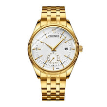 Load image into Gallery viewer, CHENXI Gold Wrist Watch Men Watches Lady Top Brand Luxury Quartz Wristwatch For Lover's Fashion Dress Clock Relogio Masculino
