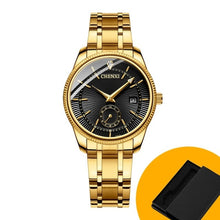 Load image into Gallery viewer, CHENXI Gold Wrist Watch Men Watches Lady Top Brand Luxury Quartz Wristwatch For Lover's Fashion Dress Clock Relogio Masculino
