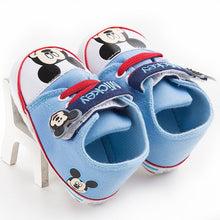 Load image into Gallery viewer, Disney 0-18M Baby Sneakers Toddler Boy First Walkers Girl Newborn Baby Shoes Boy Fashion cartoon Mickey Shoes
