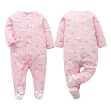 Load image into Gallery viewer, Baby clothing ! new born baby clothes newborn home wear ropa baby girl romper 100% cotton baby costume infant boy sleep pajamas
