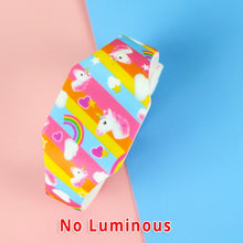 Load image into Gallery viewer, 2020 Luminous Spiderman Kids Watches Girls Princess Avengers Cartoon Pattern LED Boys Watch Reloj Infantil Wristwatches
