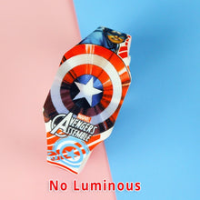 Load image into Gallery viewer, 2020 Luminous Spiderman Kids Watches Girls Princess Avengers Cartoon Pattern LED Boys Watch Reloj Infantil Wristwatches
