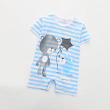 Load image into Gallery viewer, Baby Rompers Summer Style Powered Baby Boy Girl Clothing Newborn Infant giraffe Short Sleeve Clothes 3-6-9-12-18 Months

