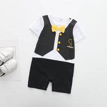 Load image into Gallery viewer, Baby Rompers Summer Style Powered Baby Boy Girl Clothing Newborn Infant giraffe Short Sleeve Clothes 3-6-9-12-18 Months
