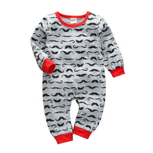 Load image into Gallery viewer, Baby Boys Girls Romper Cotton Long Sleeve Letter Mom Plus Dad Equal Me Jumpsuit Infant Clothing Autumn Newborn Baby Clothes
