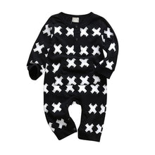 Load image into Gallery viewer, Baby Boys Girls Romper Cotton Long Sleeve Letter Mom Plus Dad Equal Me Jumpsuit Infant Clothing Autumn Newborn Baby Clothes
