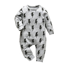Load image into Gallery viewer, Baby Boys Girls Romper Cotton Long Sleeve Letter Mom Plus Dad Equal Me Jumpsuit Infant Clothing Autumn Newborn Baby Clothes
