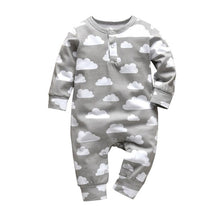 Load image into Gallery viewer, Baby Boys Girls Romper Cotton Long Sleeve Letter Mom Plus Dad Equal Me Jumpsuit Infant Clothing Autumn Newborn Baby Clothes
