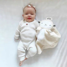 Load image into Gallery viewer, Baby Boys Girls Romper Cotton Long Sleeve Letter Mom Plus Dad Equal Me Jumpsuit Infant Clothing Autumn Newborn Baby Clothes
