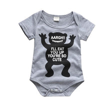 Load image into Gallery viewer, Baby Boys Girls Romper Cotton Long Sleeve Letter Mom Plus Dad Equal Me Jumpsuit Infant Clothing Autumn Newborn Baby Clothes
