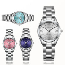 Load image into Gallery viewer, CHRONOS Women Luxury Rhinestone Stainless Steel Quartz Watches Ladies Business Watch Japanese Quartz Movement Relogio Feminino
