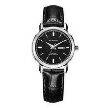 Load image into Gallery viewer, Couple Watch Luxury Lovers' Quartz Watch Gold Women Men Leather Strap Luxury Ultrathin Watch Fashion Watches RONMAR Brand
