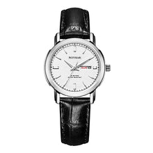 Load image into Gallery viewer, Couple Watch Luxury Lovers' Quartz Watch Gold Women Men Leather Strap Luxury Ultrathin Watch Fashion Watches RONMAR Brand
