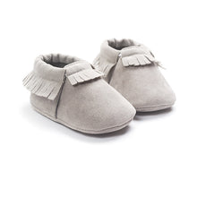 Load image into Gallery viewer, 2020 PU Suede Leather Newborn Baby Moccasins Shoes Soft Soled Non-slip Crib First Walker
