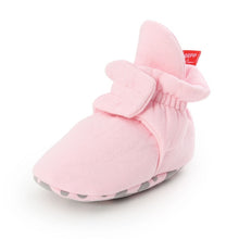 Load image into Gallery viewer, Baby Boy Girl Socks Toddler Shoes Solid Prewalkers Booties Cotton Winter Soft Anti-slip Warm Newborn Infant Crib Shoes Moccasins
