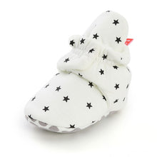 Load image into Gallery viewer, Baby Boy Girl Socks Toddler Shoes Solid Prewalkers Booties Cotton Winter Soft Anti-slip Warm Newborn Infant Crib Shoes Moccasins
